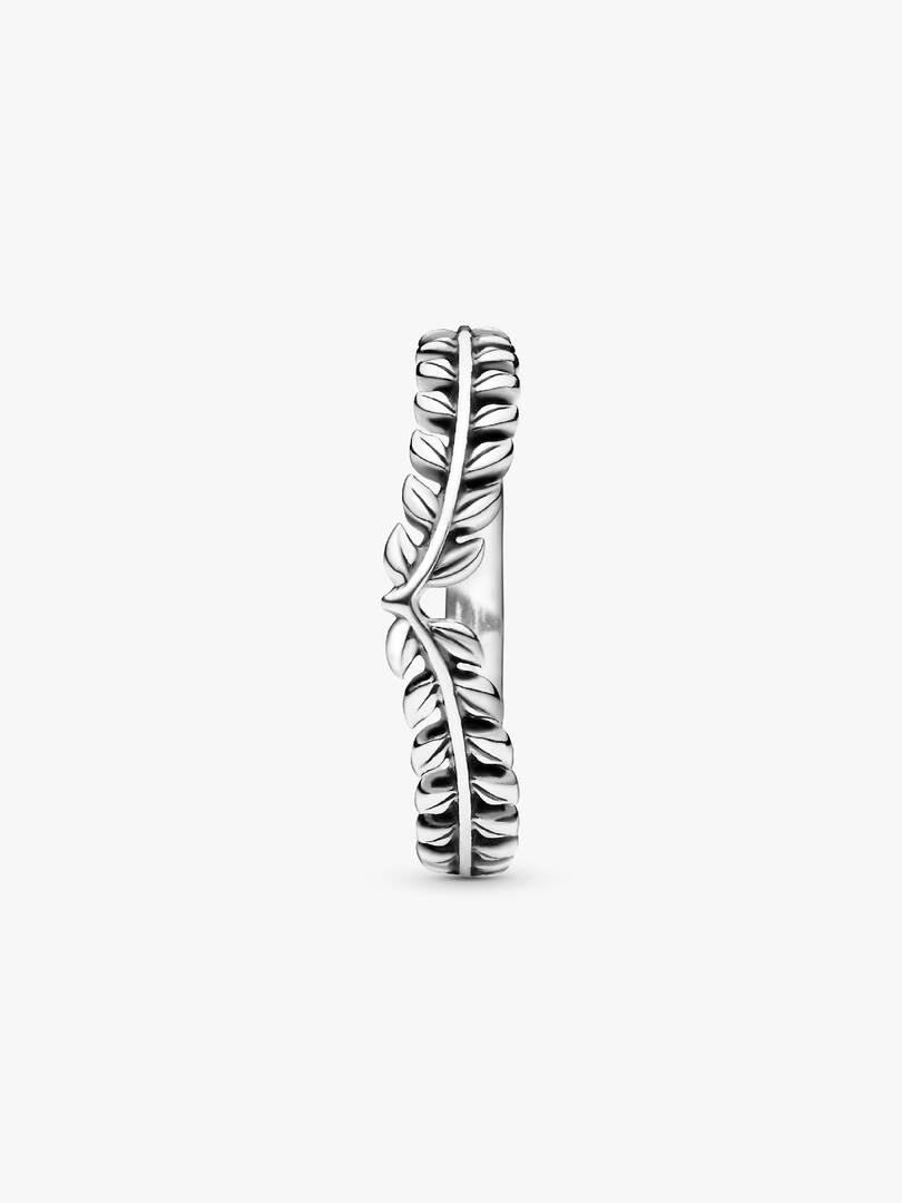 Wheat Grains Wishbone Ring Sterling silver