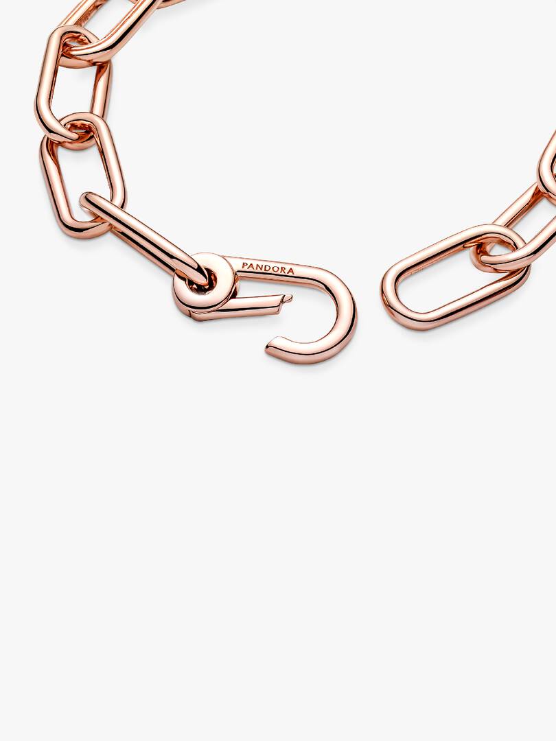FINAL SALE - Pandora ME Medium-Link Chain Bracelet 14k rose gold plating