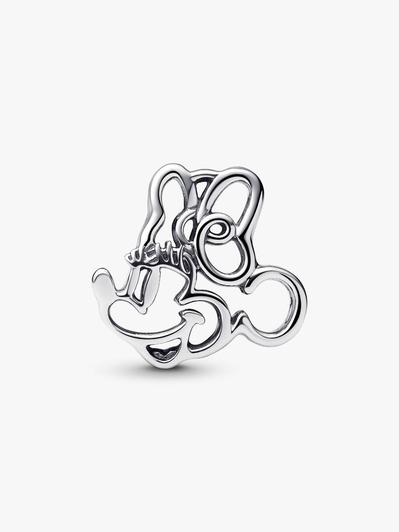 Disney Minnie Mouse Openwork Charm Sterling silver