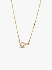 Pandora Infinite Lab-grown Diamond Pavé Pendant Necklace 0.11 ct TW, 14k gold