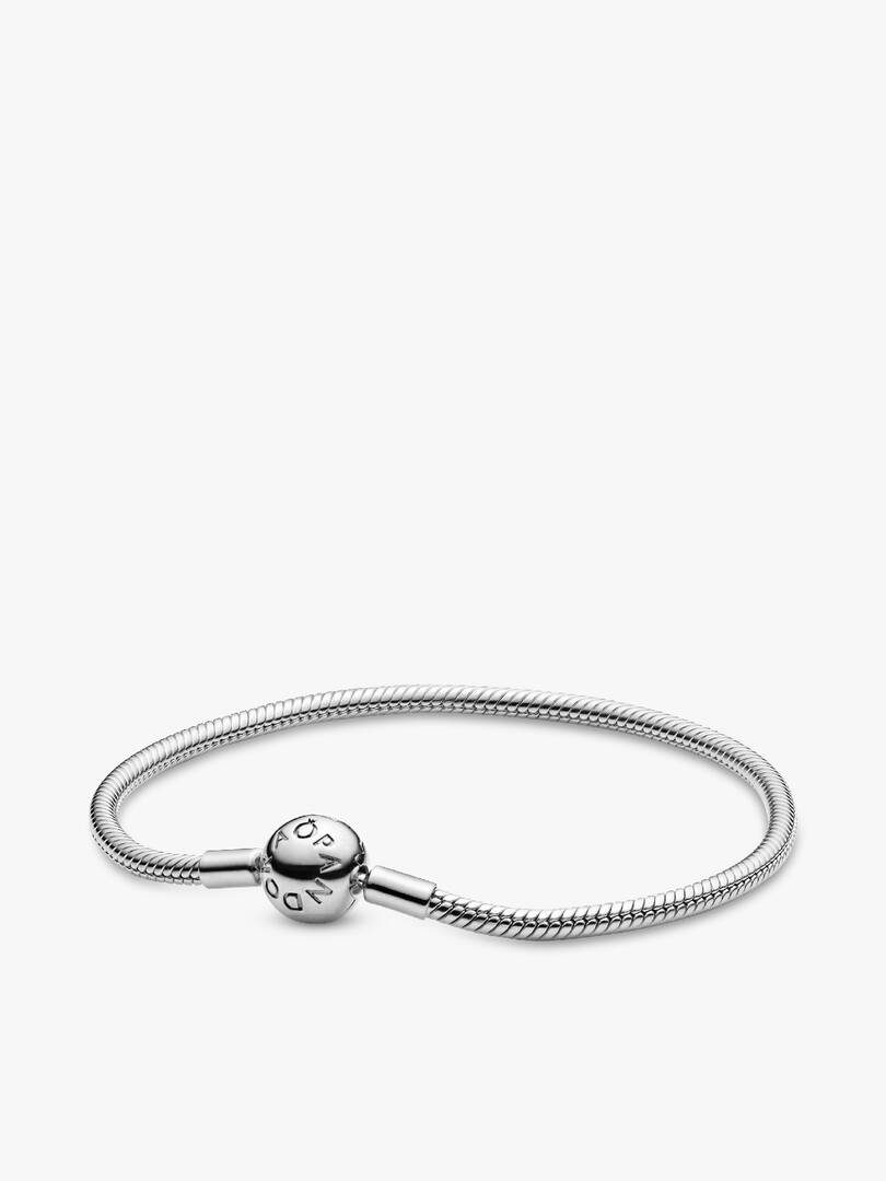 Silver Sparkling Bow Bracelet Set 2 Quantity