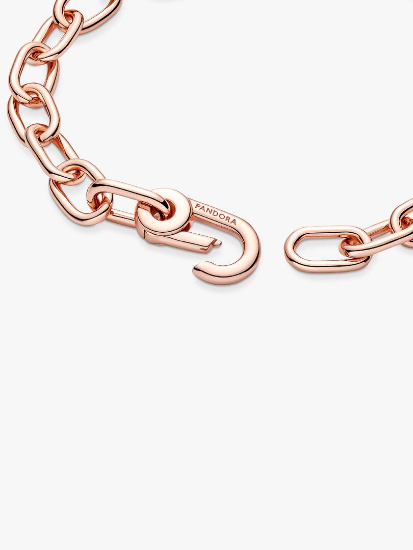 FINAL SALE - Pandora ME Small-Link Chain Bracelet 14k rose gold plating