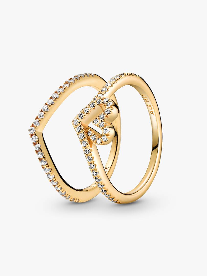 Better Together Wishbone Ring Set 2 Quantity