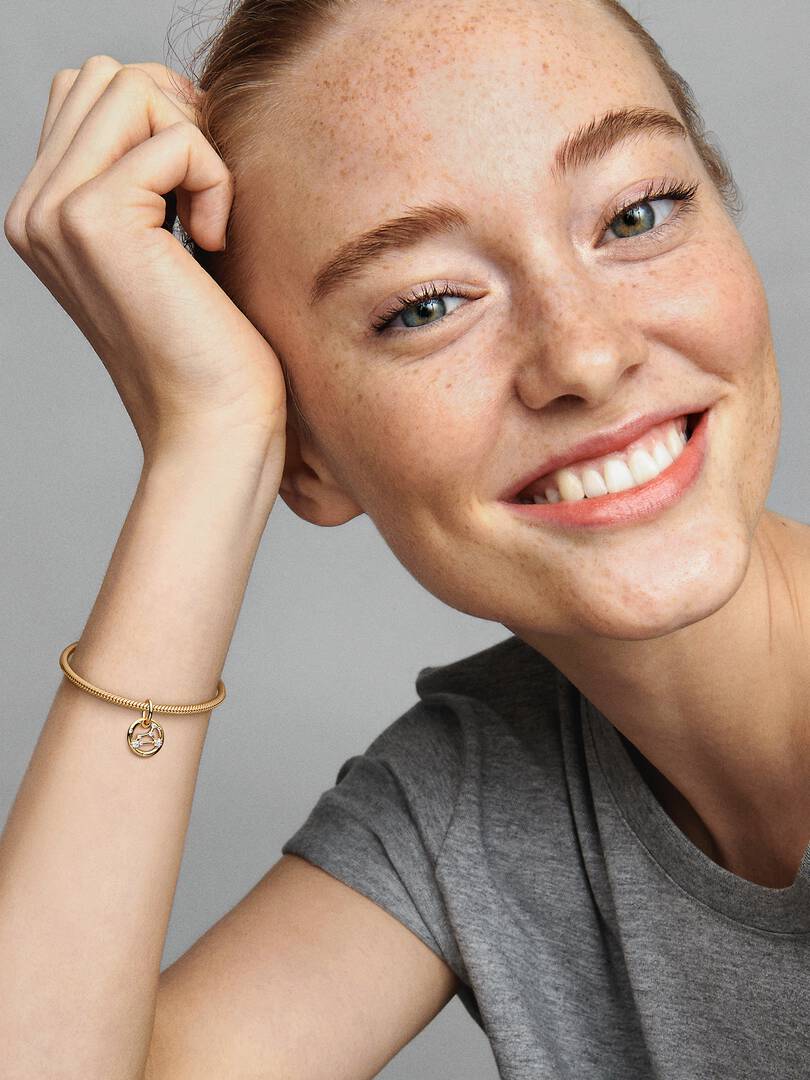 Leo Zodiac Dangle Charm 14k gold plating