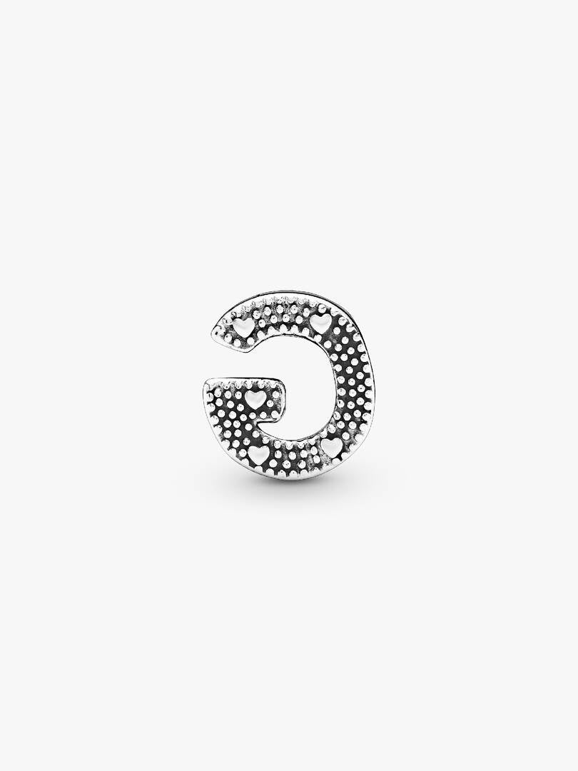 Letter G Alphabet Charm Sterling silver