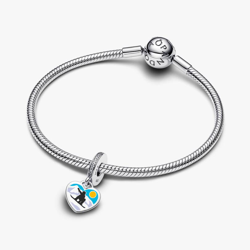 Snowboarder Charm