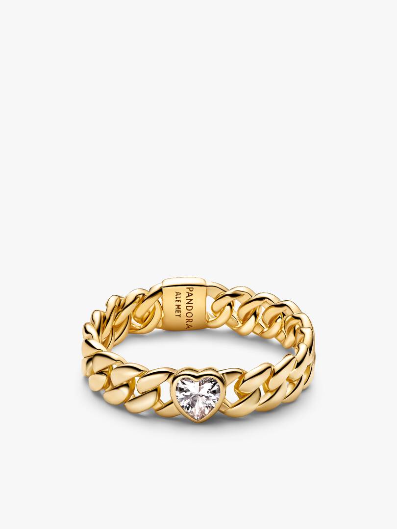 Cuban Heart Friendship Ring Duo 2 Quantity