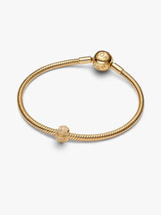 Textured Hamsa Hand Mini Charm 14k gold plating