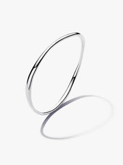 Organically Shaped Bangle Sterling silver