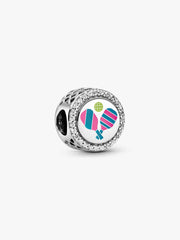 Pickleball Charm Sterling silver