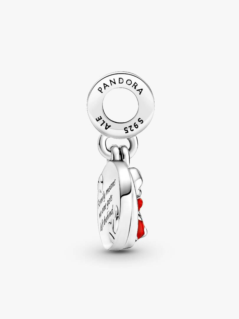 Disney Lilo & Stitch Family Dangle Charm Sterling silver