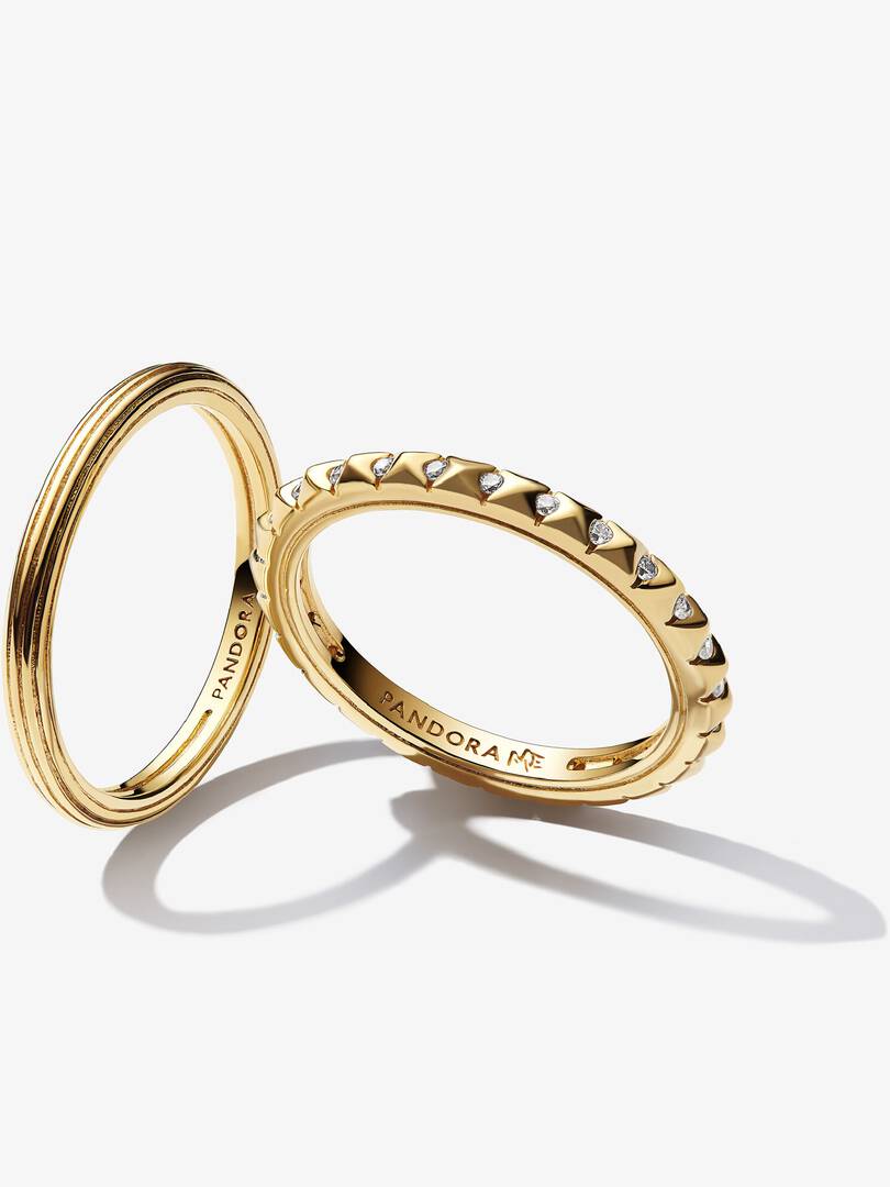 Pandora ME Pyramids Ring Set 2 Quantity