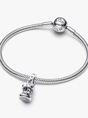 Spinning Carousel Dangle Charm Sterling silver