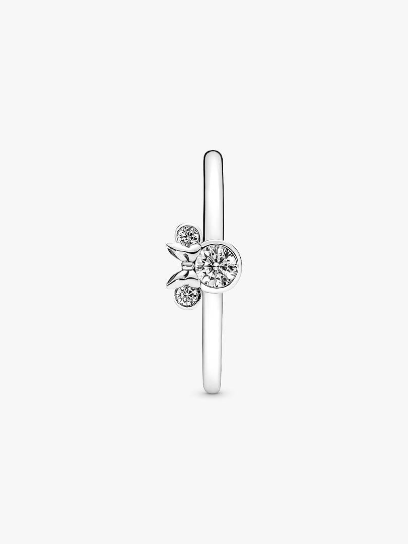 Disney Minnie Mouse Sparkling Head Ring Sterling silver