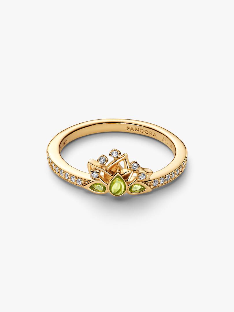 Disney Princess Tiana Tiara Ring 14k gold plating