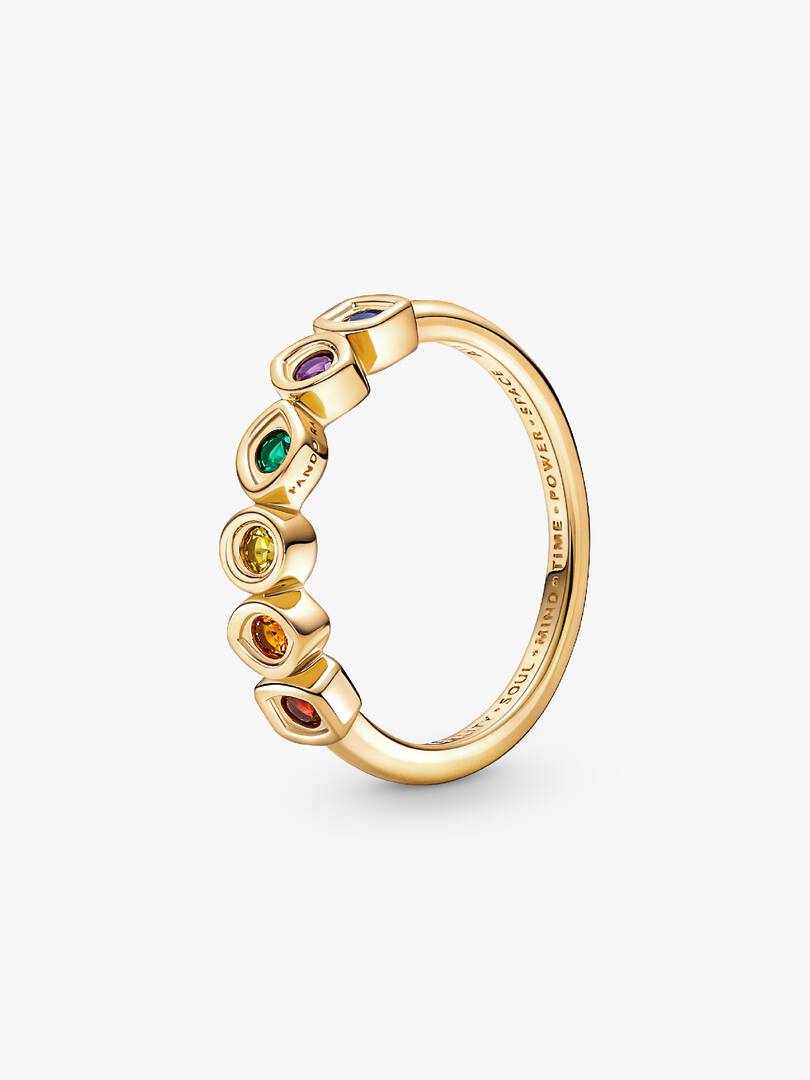 Marvel The Avengers Infinity Stones Ring 14k gold plating