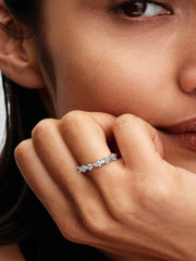 Bow Station Ring Sterling silver