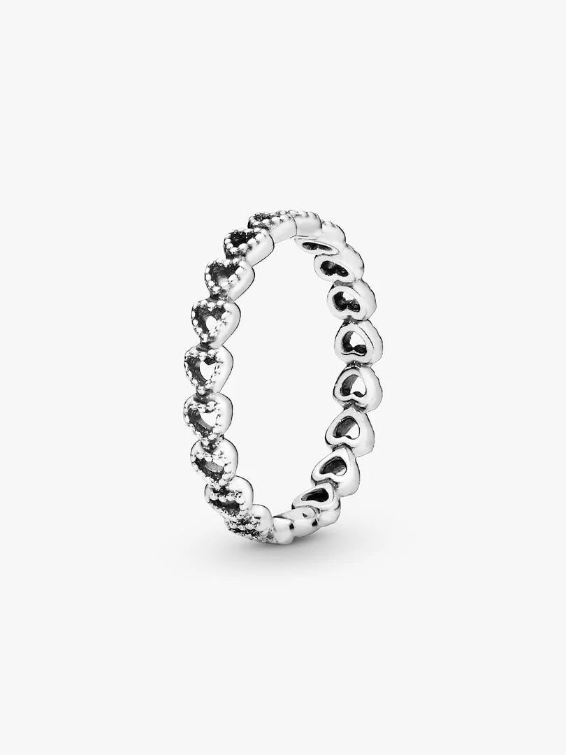 Band of Hearts Ring Sterling silver