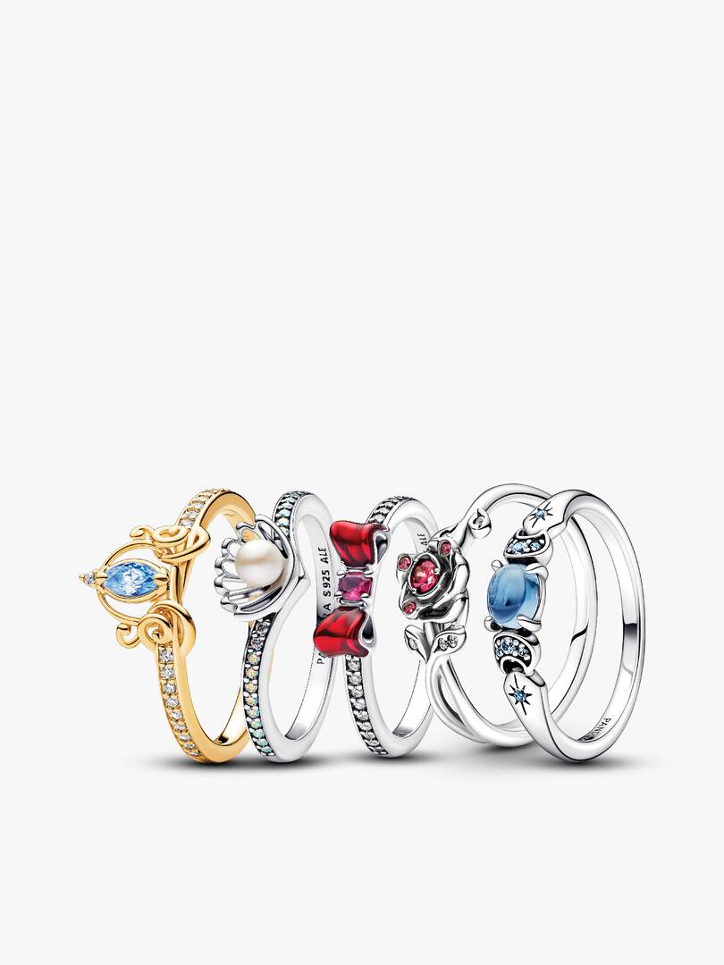 Classic Disney Princesses Ring Set 5 Quantity