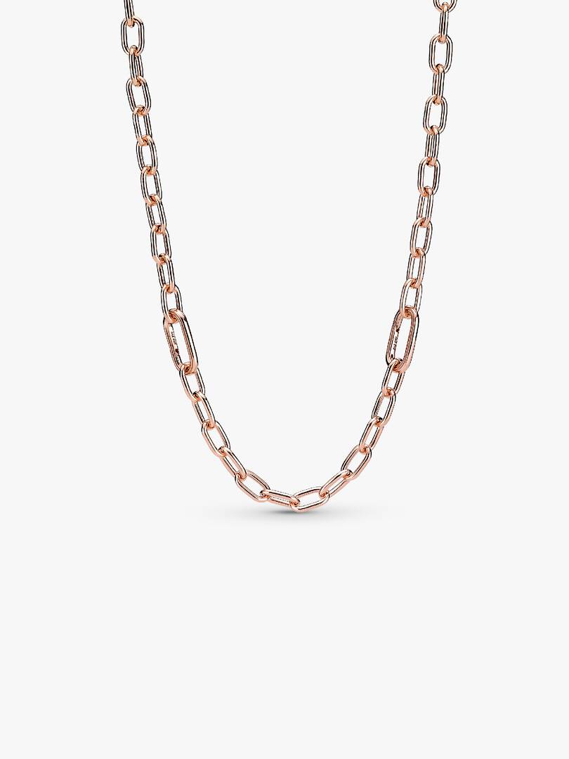FINAL SALE - Pandora ME Small-Link Chain Necklace 14k rose gold plating
