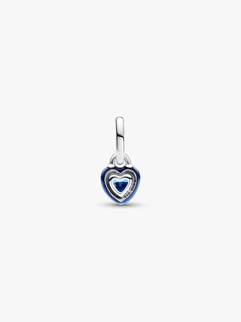 Pandora ME Blue Chakra Heart Mini Dangle Charm Sterling silver