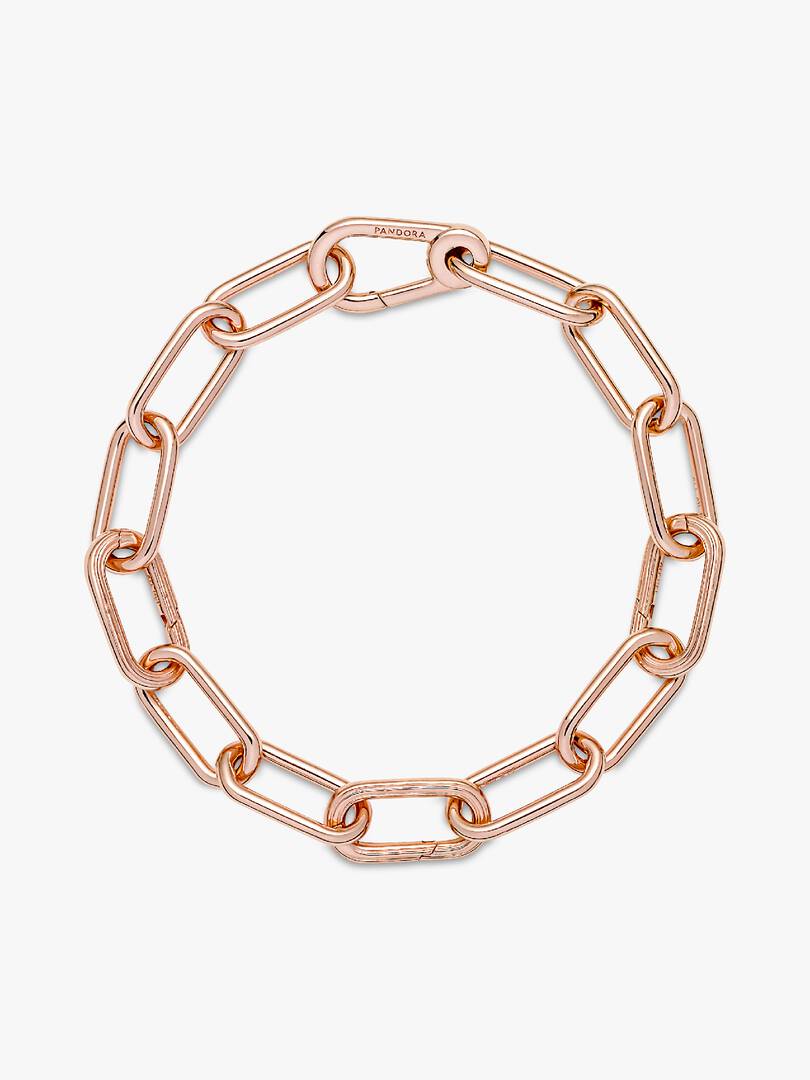 FINAL SALE - Pandora ME Medium-Link Chain Bracelet 14k rose gold plating