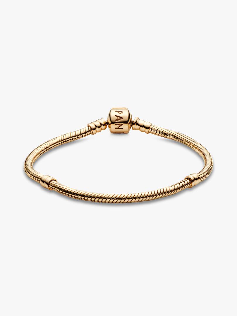 Pandora Moments Snake Chain Bracelet 14k gold