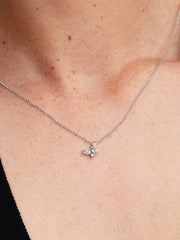 Butterfly Pendant Necklace Sterling silver