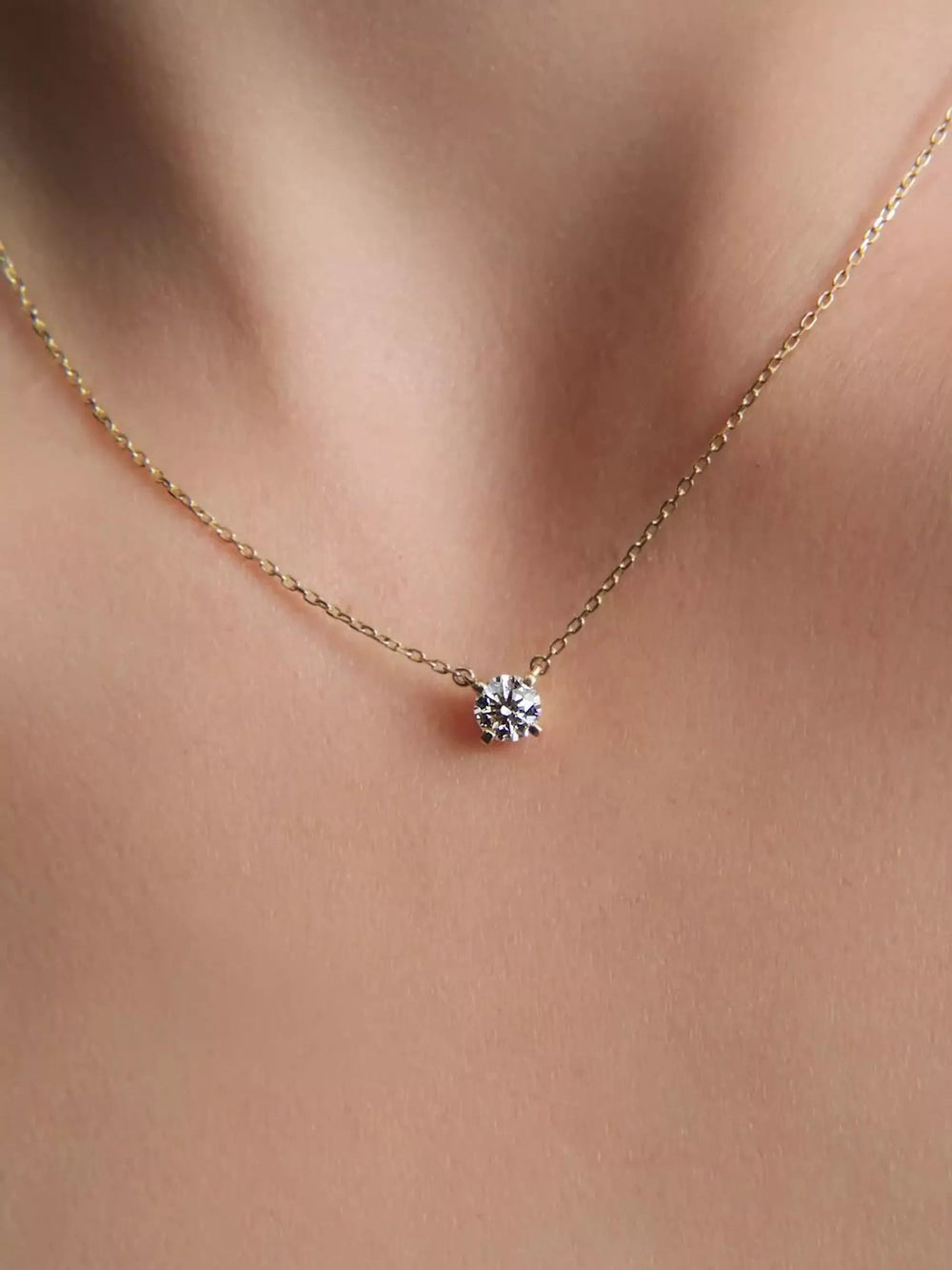Pandora Era Lab-Grown Diamond Pendant Necklace 0.50 ct TW, 14k gold