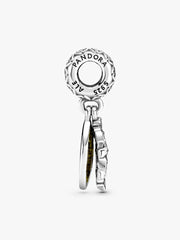 Disney Beauty and the Beast Dancing Dangle Charm Sterling silver