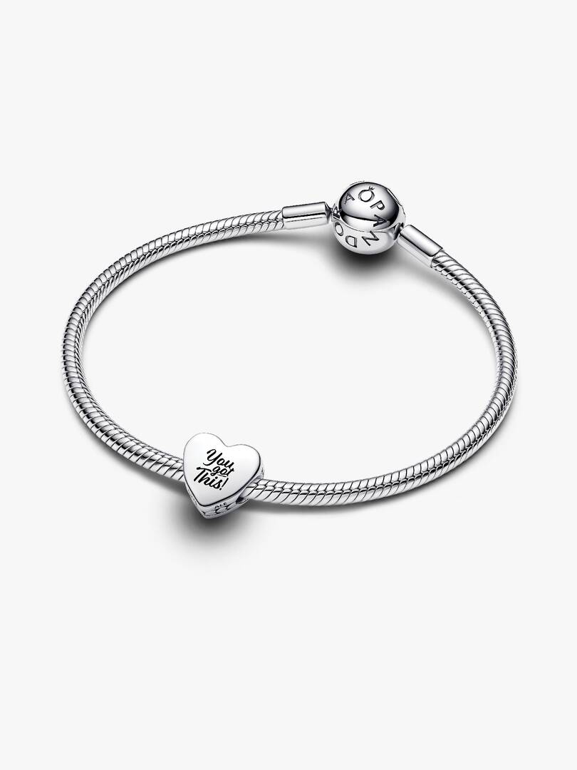 Engravable You Got This Charm Sterling silver