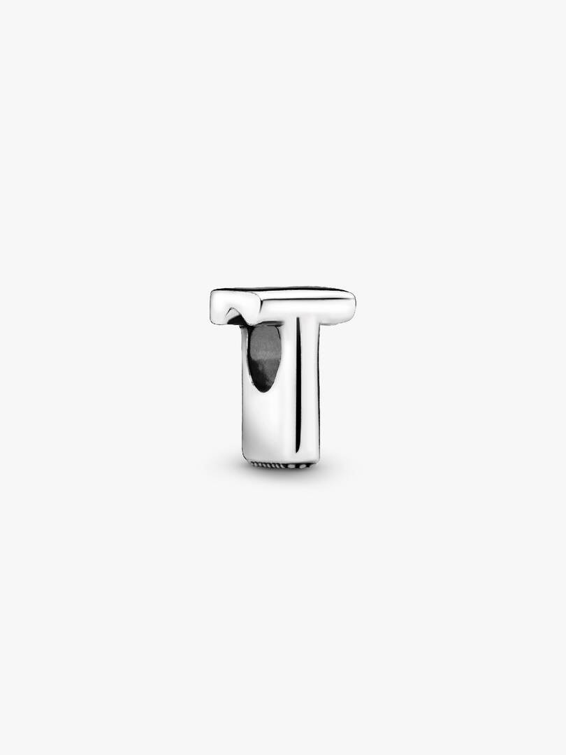 Letter T Alphabet Charm Sterling silver