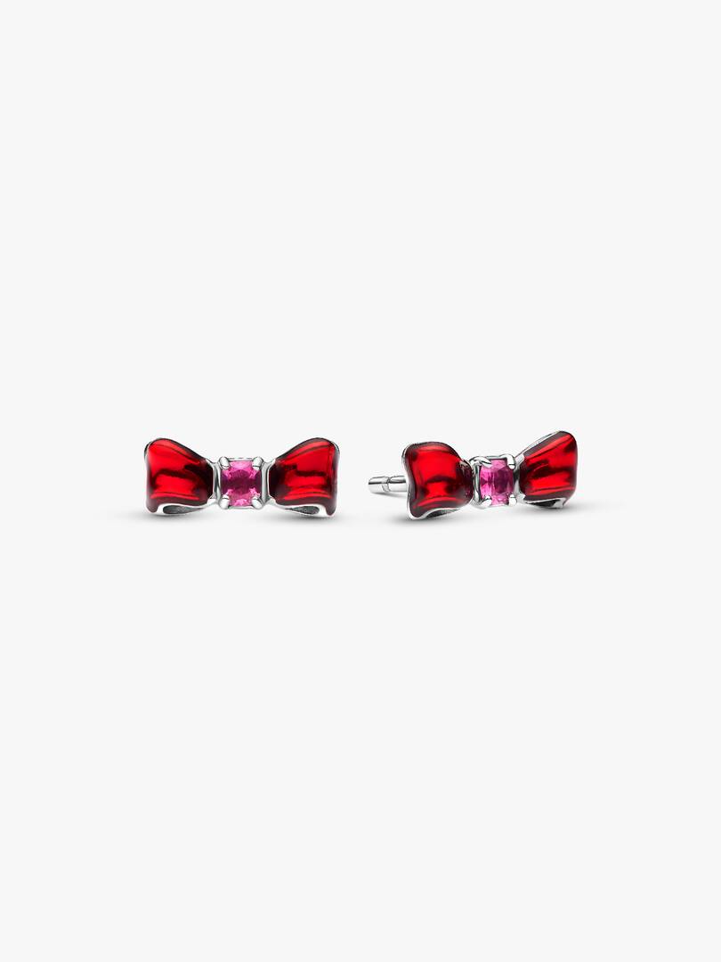 Disney Snow White Bow Stud Earrings Sterling silver