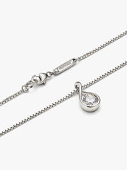 Pandora Infinite 14k White Gold Lab-grown Diamond Pendant Necklace 0.50 ct TW, 14k white gold
