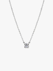 Pandora Era Lab-Grown Diamond Pendant Necklace 0.50 ct TW, 14k white gold
