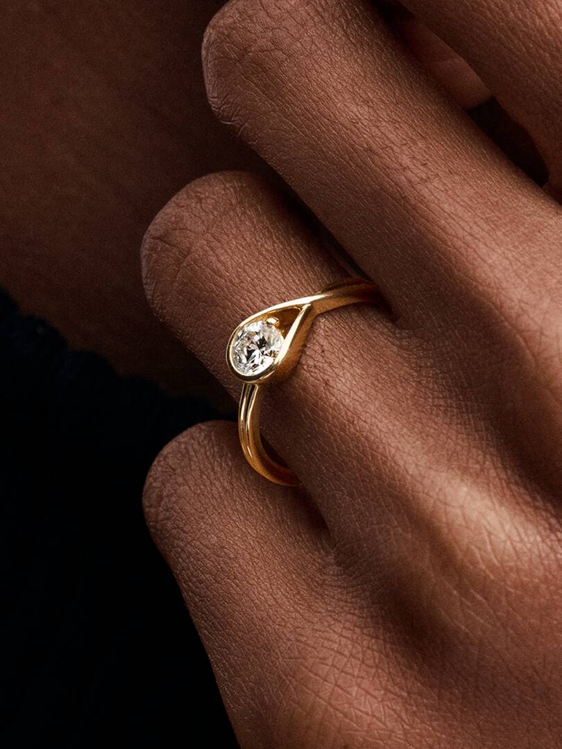 Pandora Infinite 14k Gold Lab-grown Diamond Ring 0.50 ct TW, 14k gold