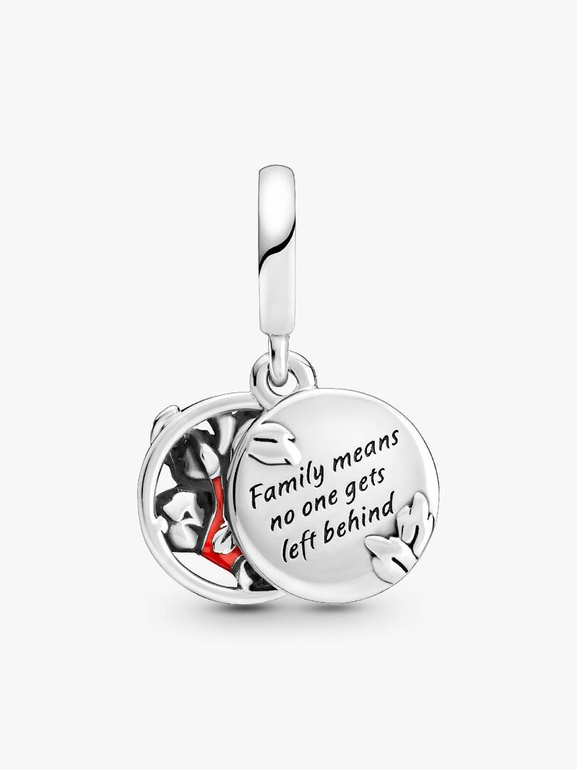 Disney Lilo & Stitch Family Dangle Charm Sterling silver