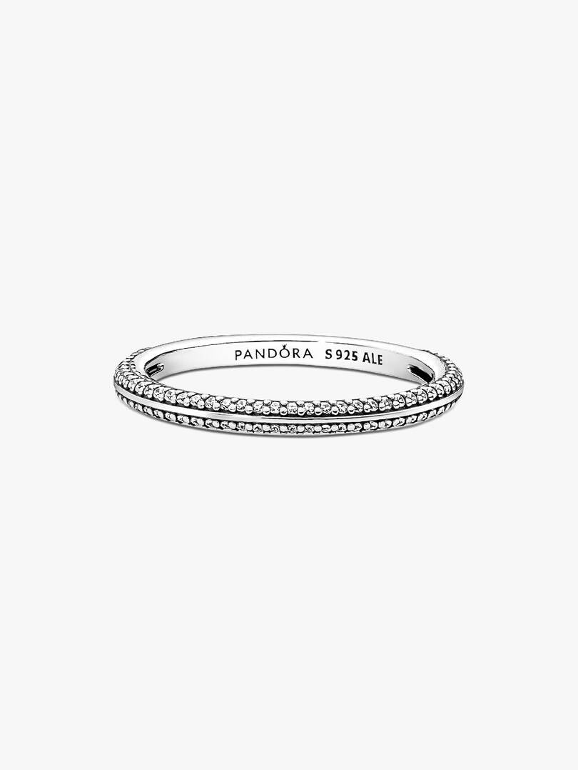 Pandora ME Pavé Ring Sterling silver
