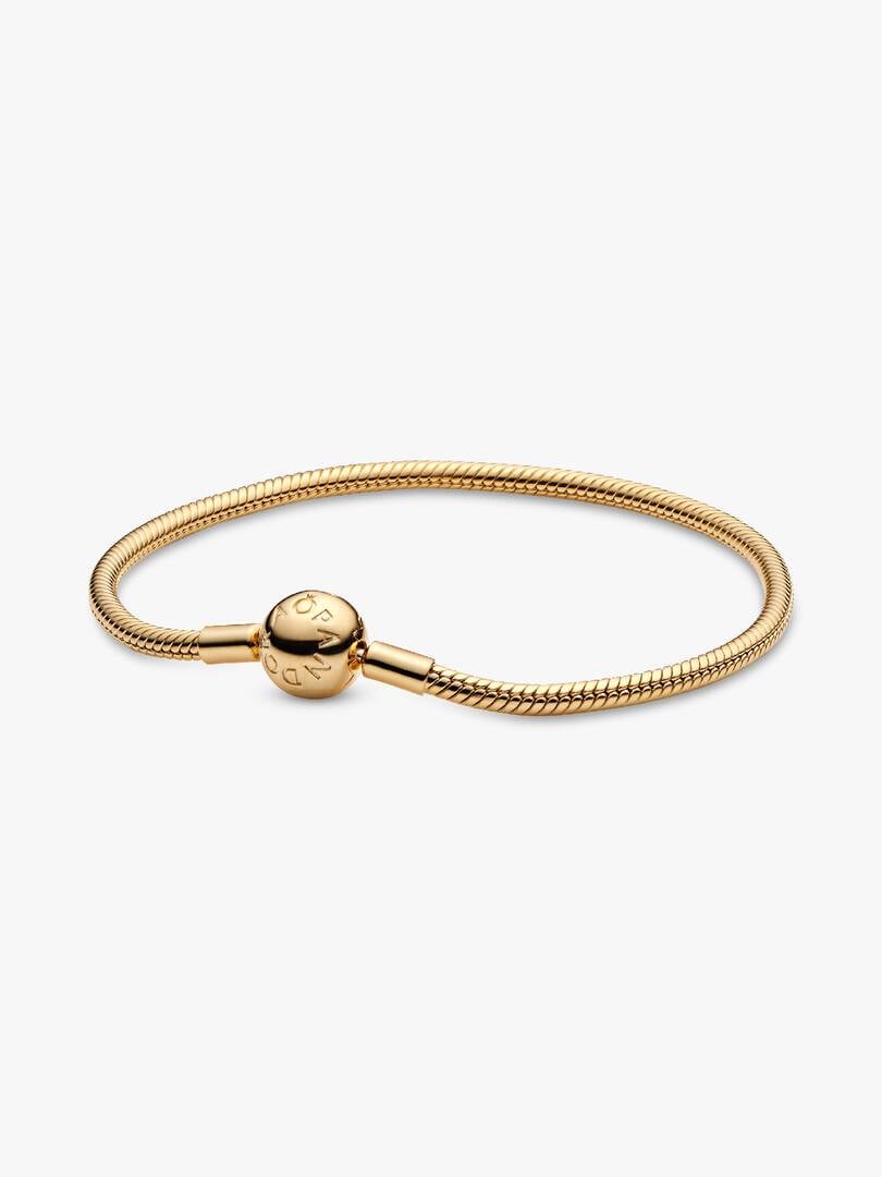 Moments Snake Chain Bracelet 14k gold plating