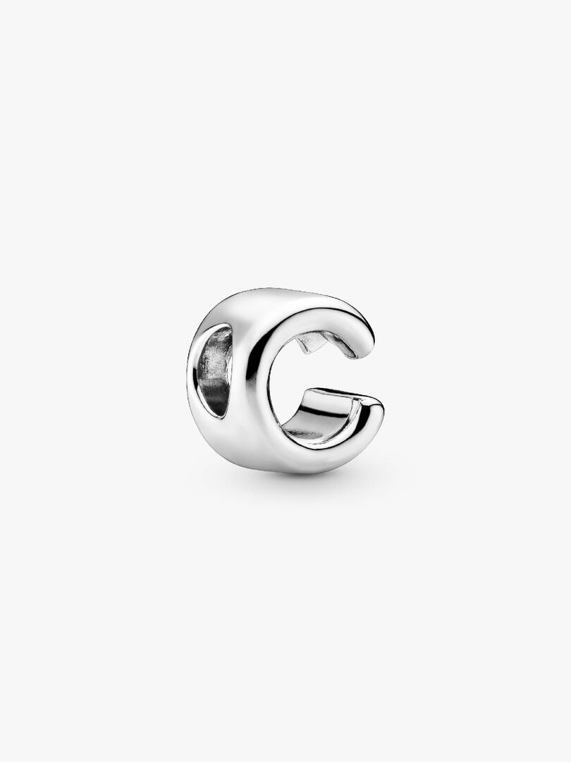 Letter C Alphabet Charm Sterling silver