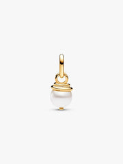 Pandora ME Snake Pearlescent Mini Dangle Charm 14k gold plating
