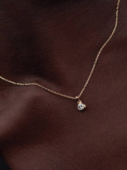 Pandora Talisman 14k Gold Lab-grown Diamond Heart Pendant 0.25 ct TW, 14k gold