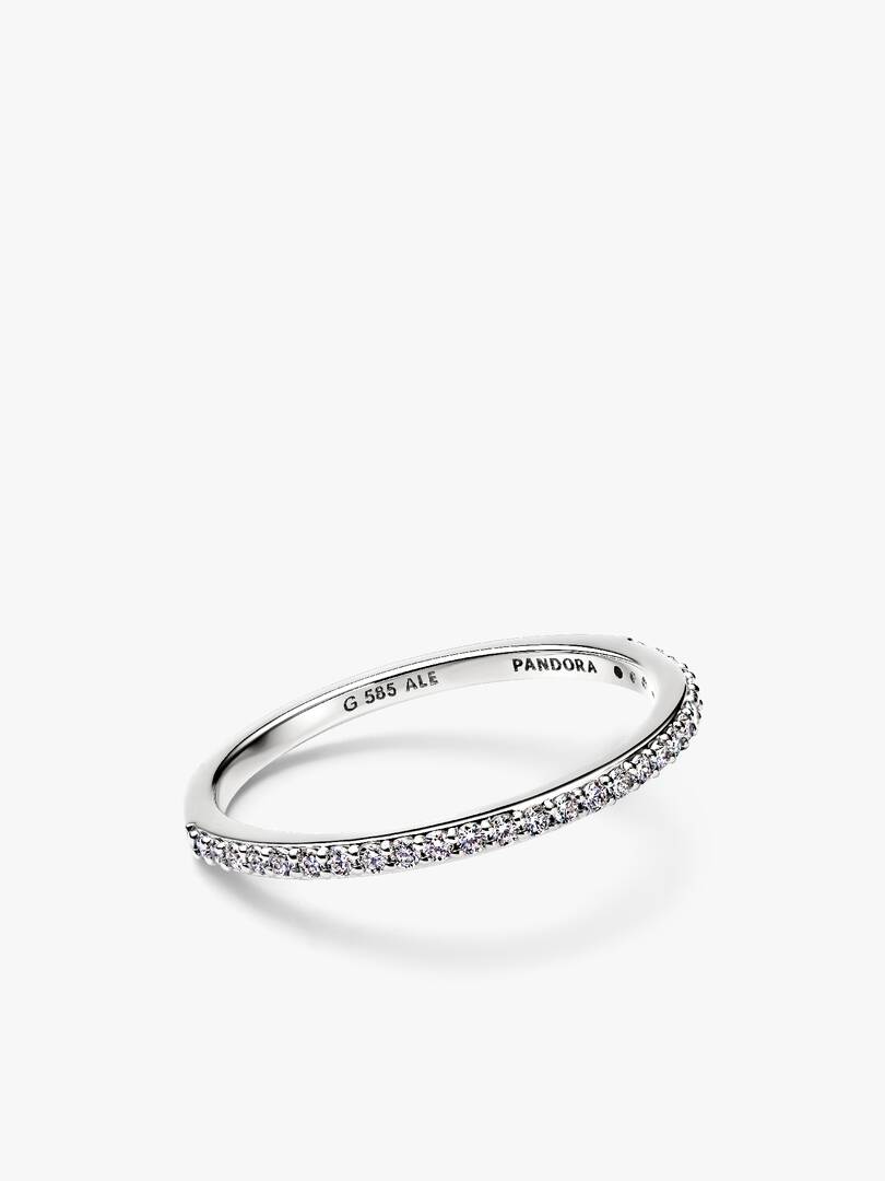 Lab-Grown Diamond Half Eternity Ring Duo 2 Quantity