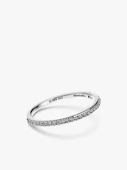 Lab-Grown Diamond Half Eternity Ring Duo 2 Quantity