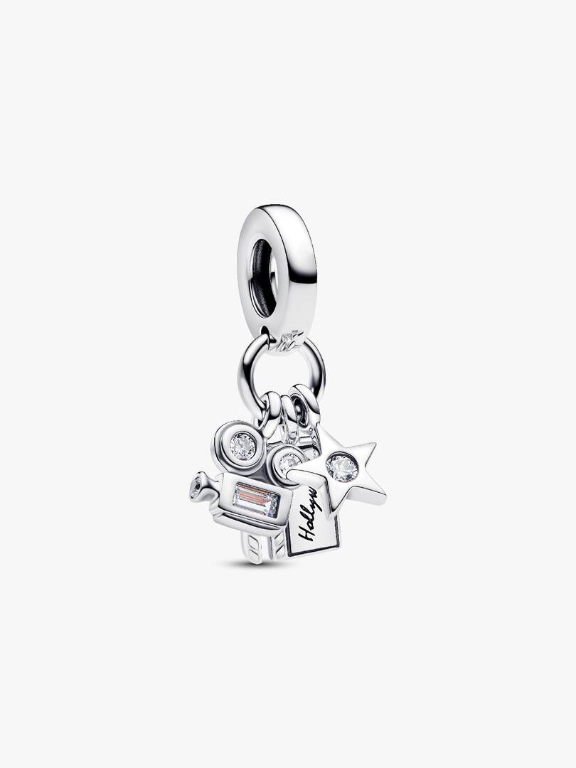 Hollywood Symbols Dangle Charm Sterling silver