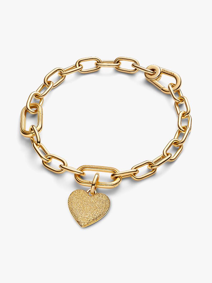 Engravable Heart Medallion Charm 14k gold plating