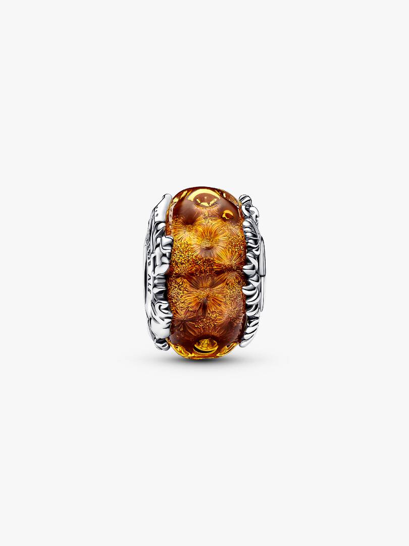 Disney The Lion King Murano Glass Charm Sterling silver