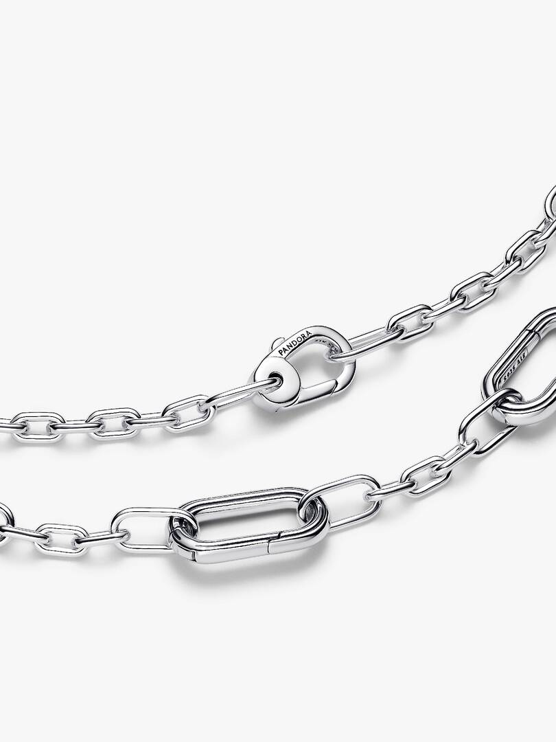 Five Links Chain Necklace Sterling silver