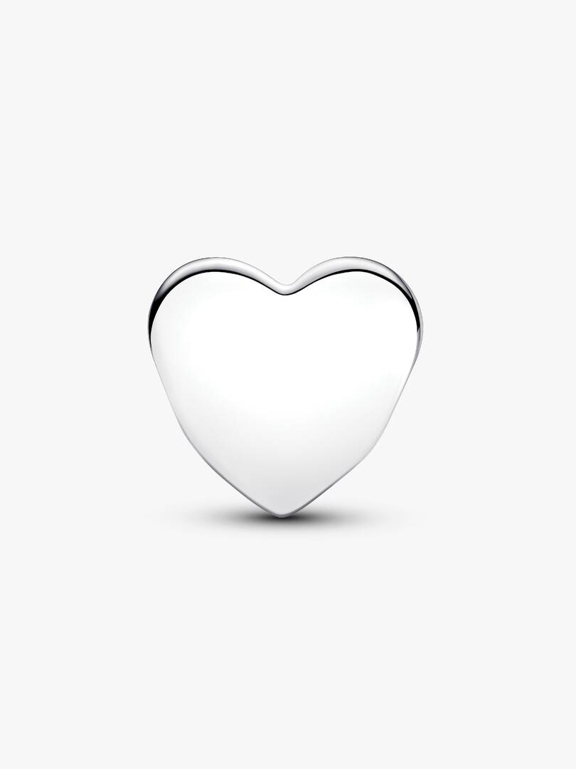 Volleyball Mom Heart Charm Sterling silver
