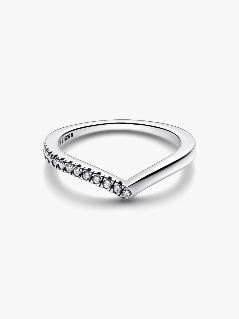 FINAL SALE - Pandora Timeless Wish Half Sparkling Ring Sterling silver
